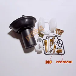 For Honda 1981-86 CB650/Nighthawk 700S/CB700SC motorcycle carburetor repair kit with plunger assembly