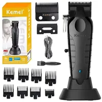 Kemei Professional Hair Clipper For Men Adjustable Beard Electric Hair Trimmer Rechargeable Hair Cutting Machine Barber tool