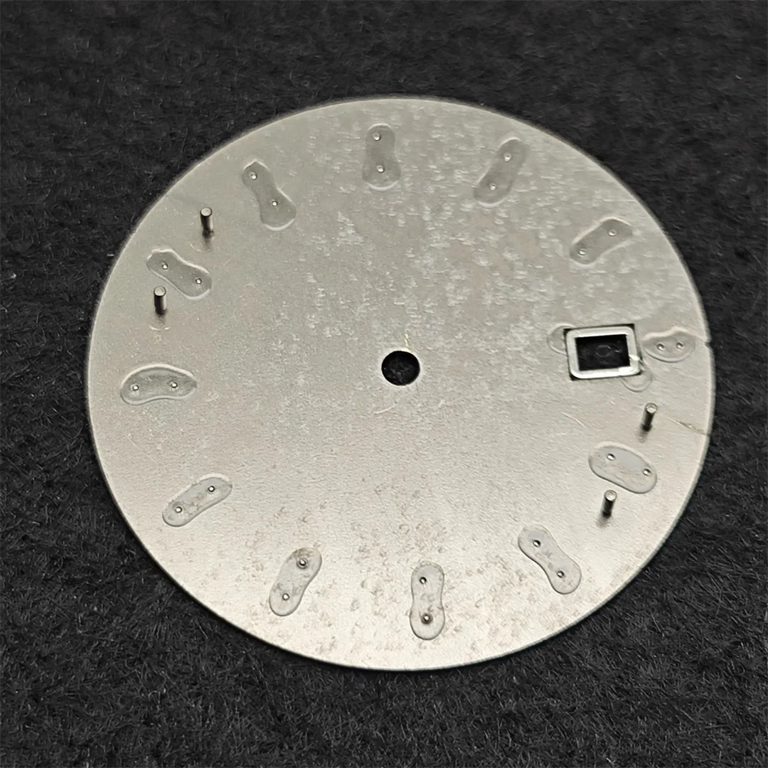 NH35 ساعة الطلب 32.5 مللي متر خط عمودي ساعة وجوه لا مضيئة مان ساعة اكسسوارات لحركة NH35