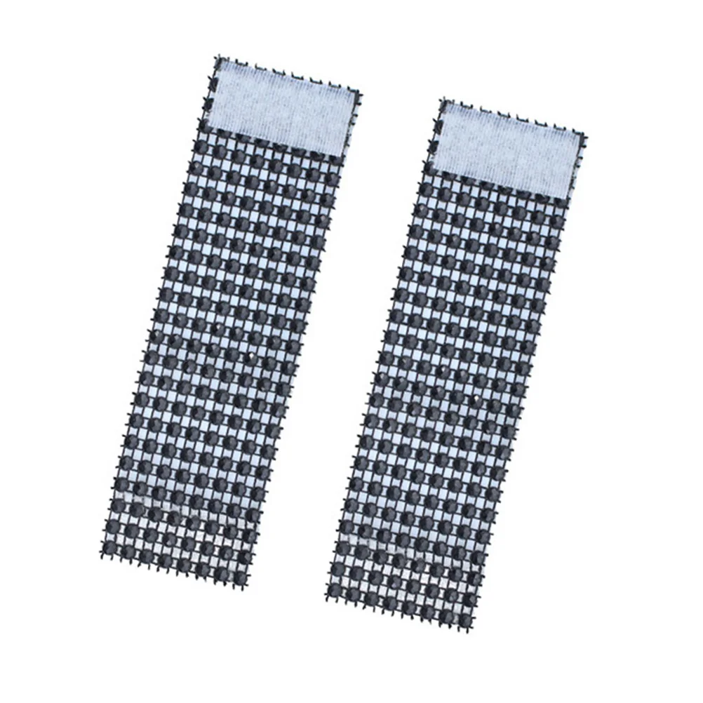 

50pcs Fashion Napkin Ring Handmade Serviette Buckle Holder for Wedding Party Dinner Table Decoration (Black)