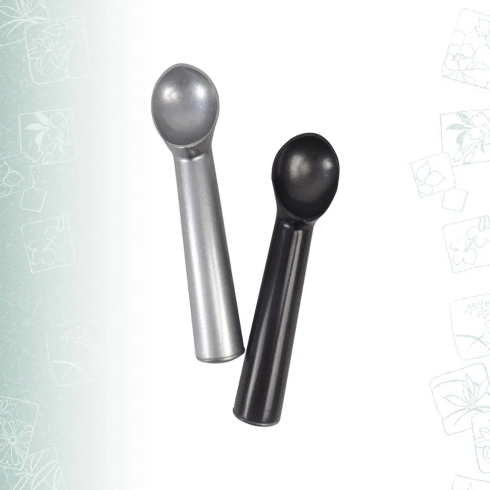 

2Pcs Ice Cream Scoop Tool Smooth Release Lightweight for Ice Cream Fruit Vegetables Desserts Salads Mashed Potatoes Dough Bar