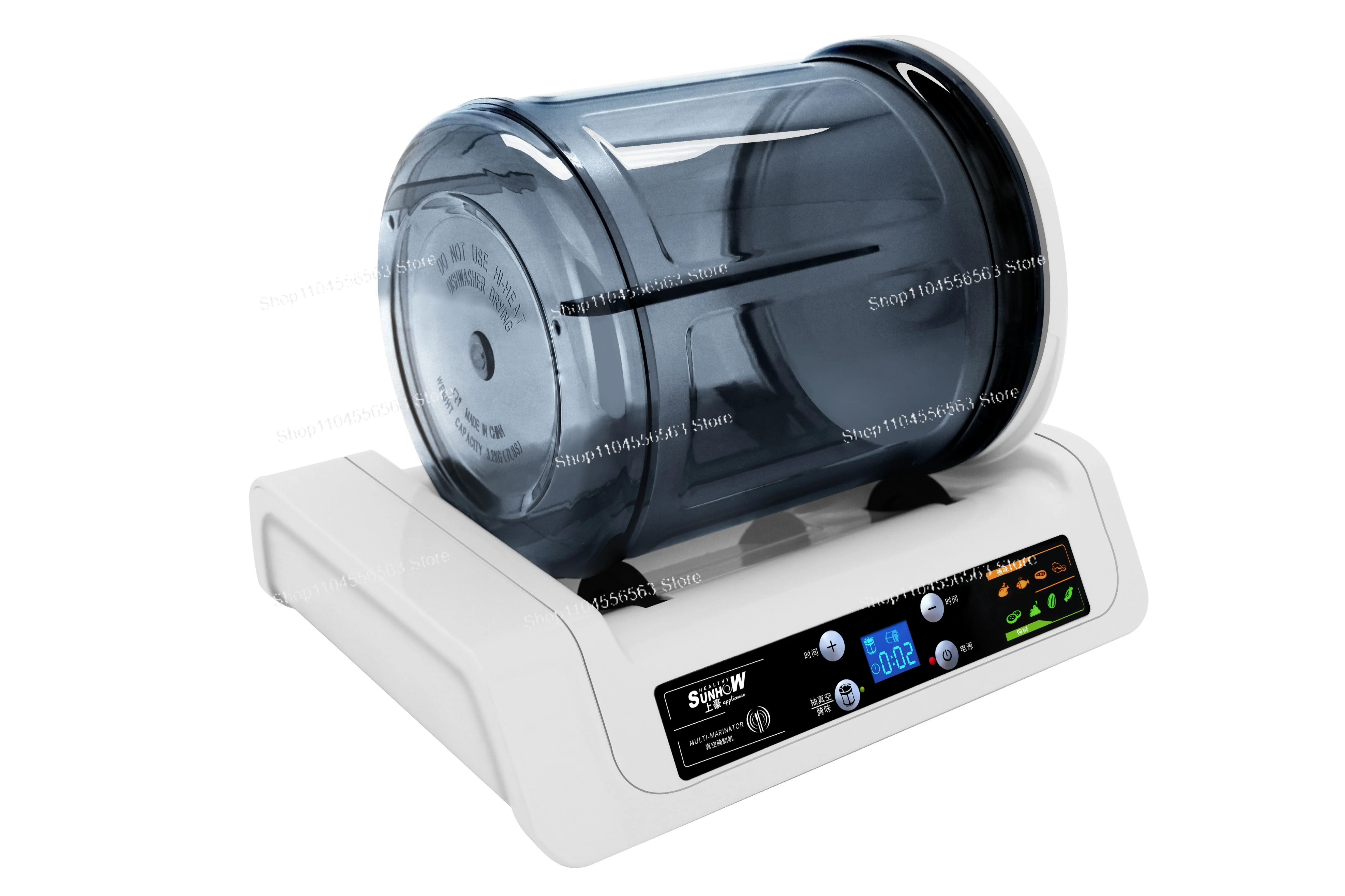 Computerized Commercial Vacuum Tumbling Machine for Meat & Vegetable Marinating (Burger & Produce)