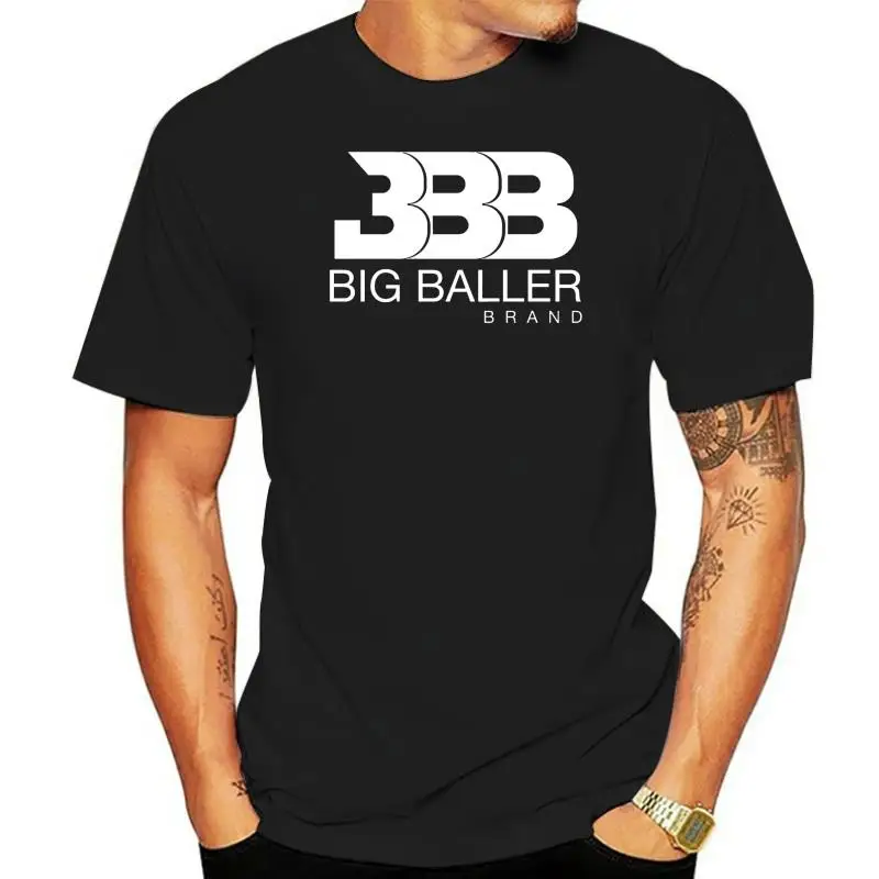 BBB - MENS BLACK T-SHIRT - WHITE PRINT - LOS ANGELES SHOWTIME LAKE SHOW Summer Men'S fashion Tee,Comfortable t shirt