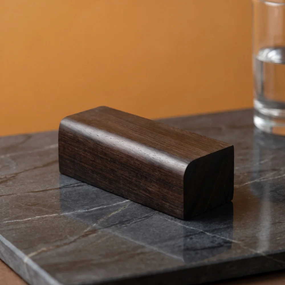 Ebony Wood Logs, Ebony Boards, Handmade Timber, Raw Logs, Board Blanks for DIY Musical Instruments and Tool Handles