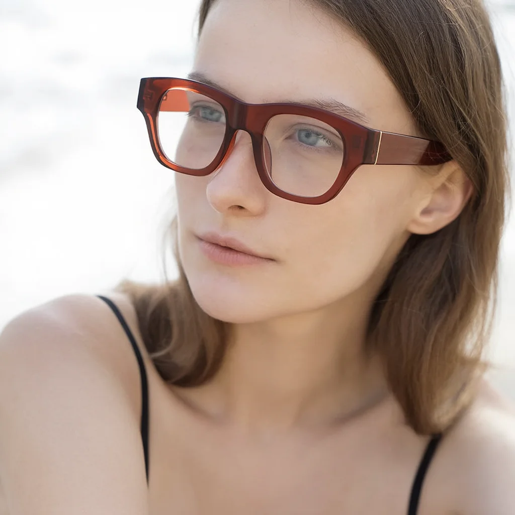 

Fashion anti-blue-light decorative glasses: Lightweight, multi-color, trendy & versatile for all scenarios.
