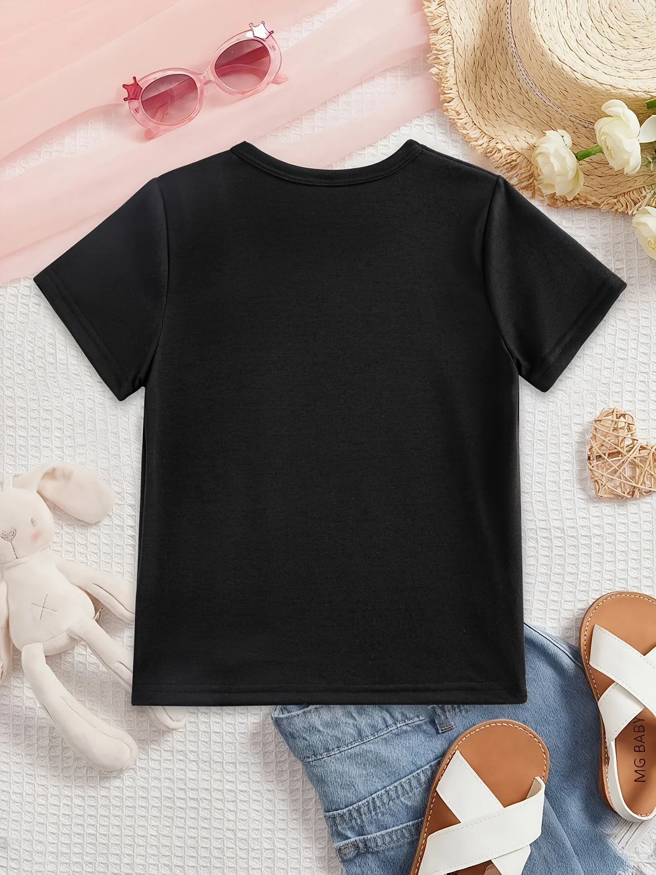 تي شيرت مطبوع عليه أميرات قلعة ديزني للفتيات في الهالوين، قميص كاجوال مناسب للأم والابنة برقبة دائرية وأكمام قصيرة #4