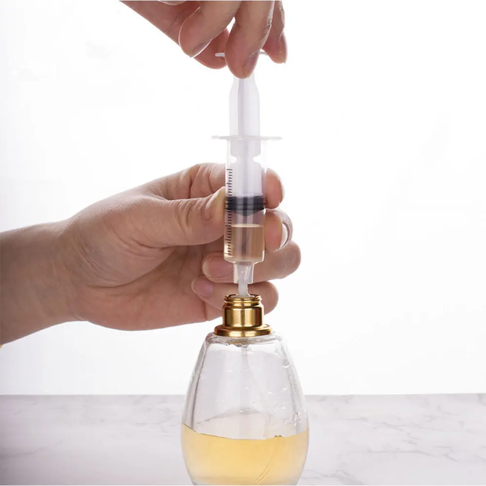 20/30/50 個 5ML プラスチック香水シリンジ、詰め替え可能なボトルの定量的な分配用、化粧品ポンプシリンジツール