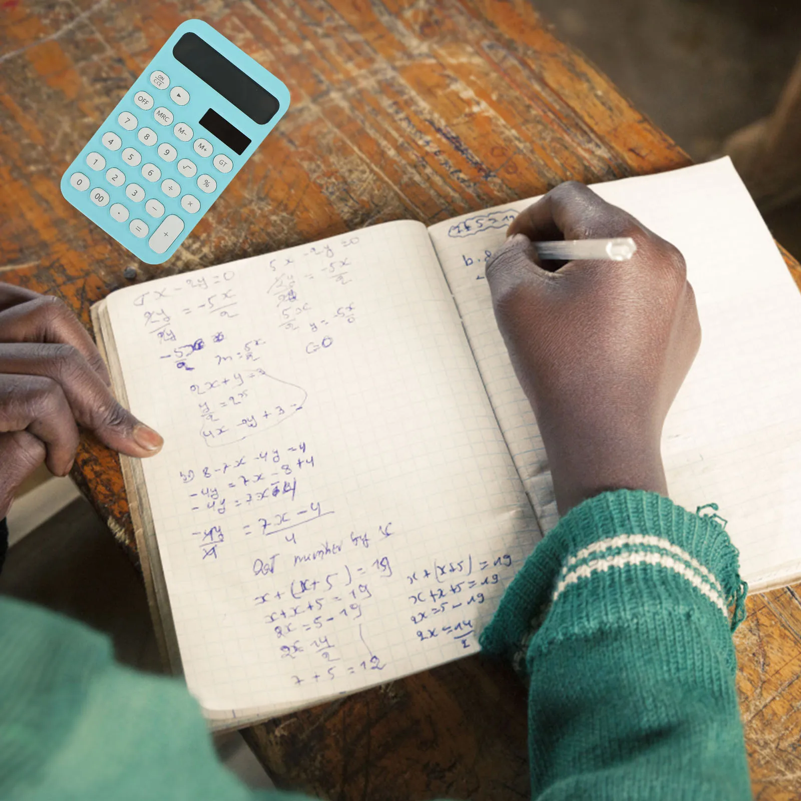 

Student Calculator School Classroom Calculators Basic Office Small Pocket Size for Kids