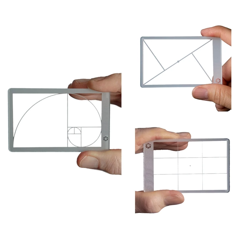 أداة تكوين المثلث الذهبي ، مكتشف الرؤية ، المشاهد ، التصوير الفوتوغرافي ، الرسم ، الرسم ، حجم بطاقة الائتمان ، تناسبها في المحفظة