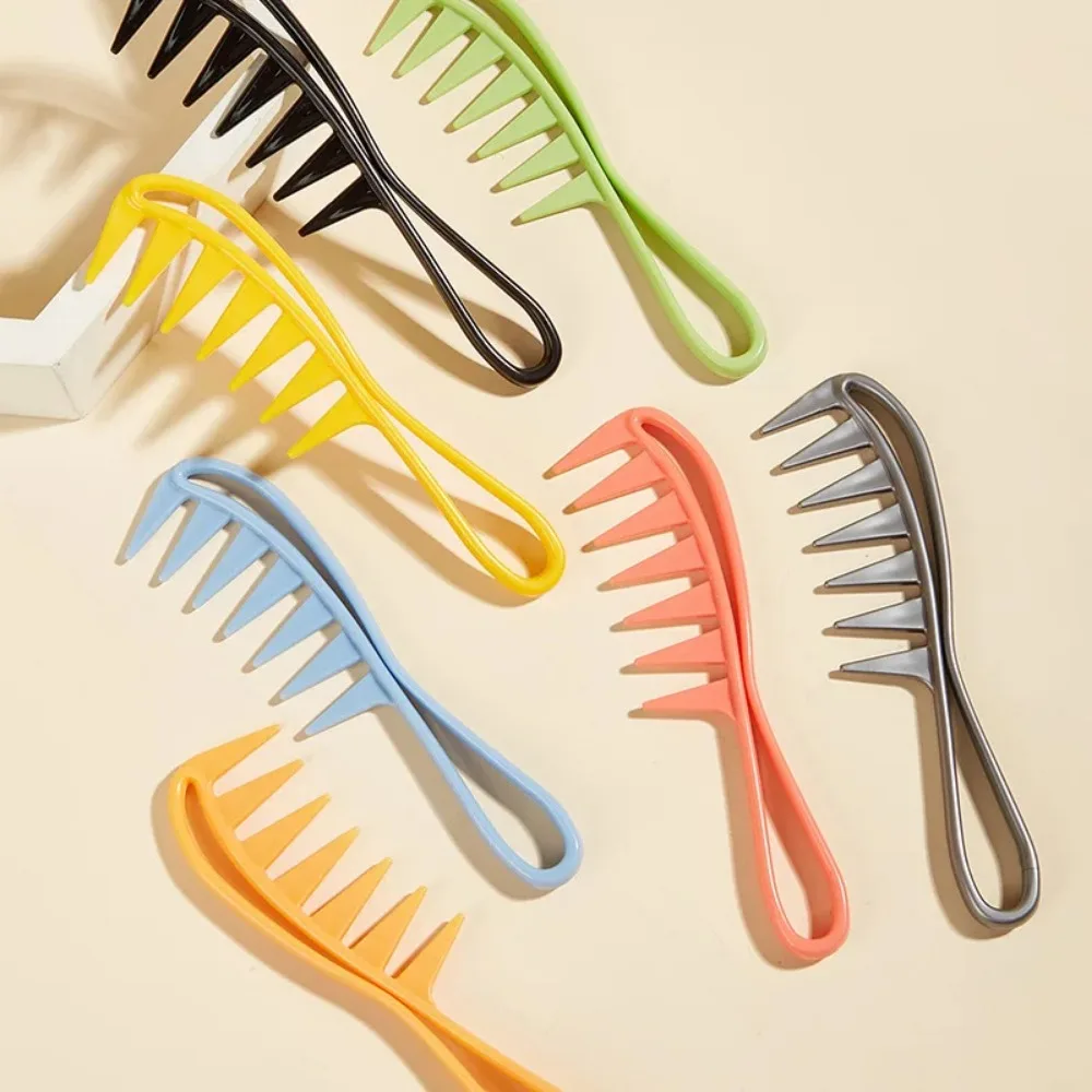 Salon Hair Cutting Comb Detangling Wide Teeth Combs Professional Men Oil Head Hairstyle Brush Barbershop Anti-tangle Comb