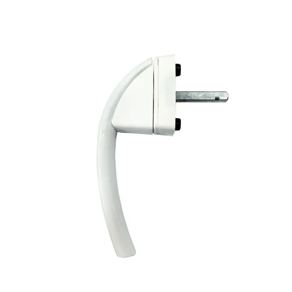 Ergonomic Arch Window Handle Replacement For Plastic Steel Aluminum Windows Smooth Operation Durable Hardware Parts