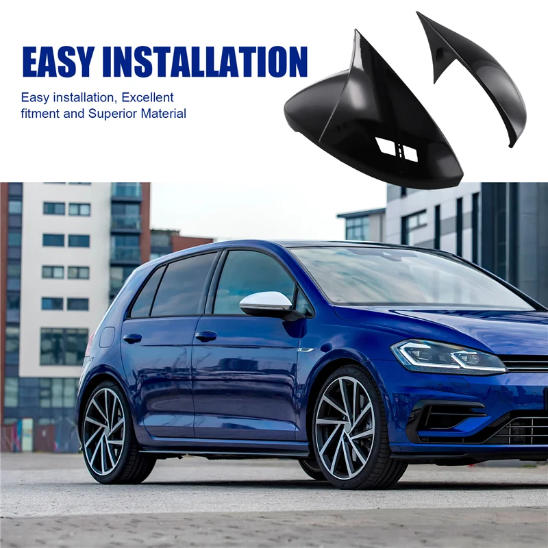 

Прецизионные чехлы на боковые зеркала автомобиля для Golf 7 MK7 7,5 GTI GTD GTE R Touran 2013-2020