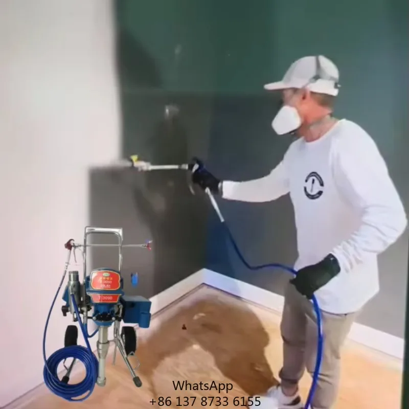 2024 Hot Selling T-3090 Airless House Paint Spray Machine High Quality Electric Airless Paint Spray Pump Factory Direct Selling