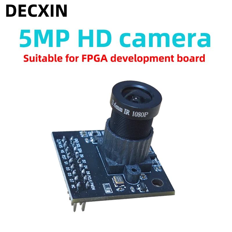 5MP effective pixel ov5640 camera module SCCB interface compatible with I2C interface suitable for FPGA development board