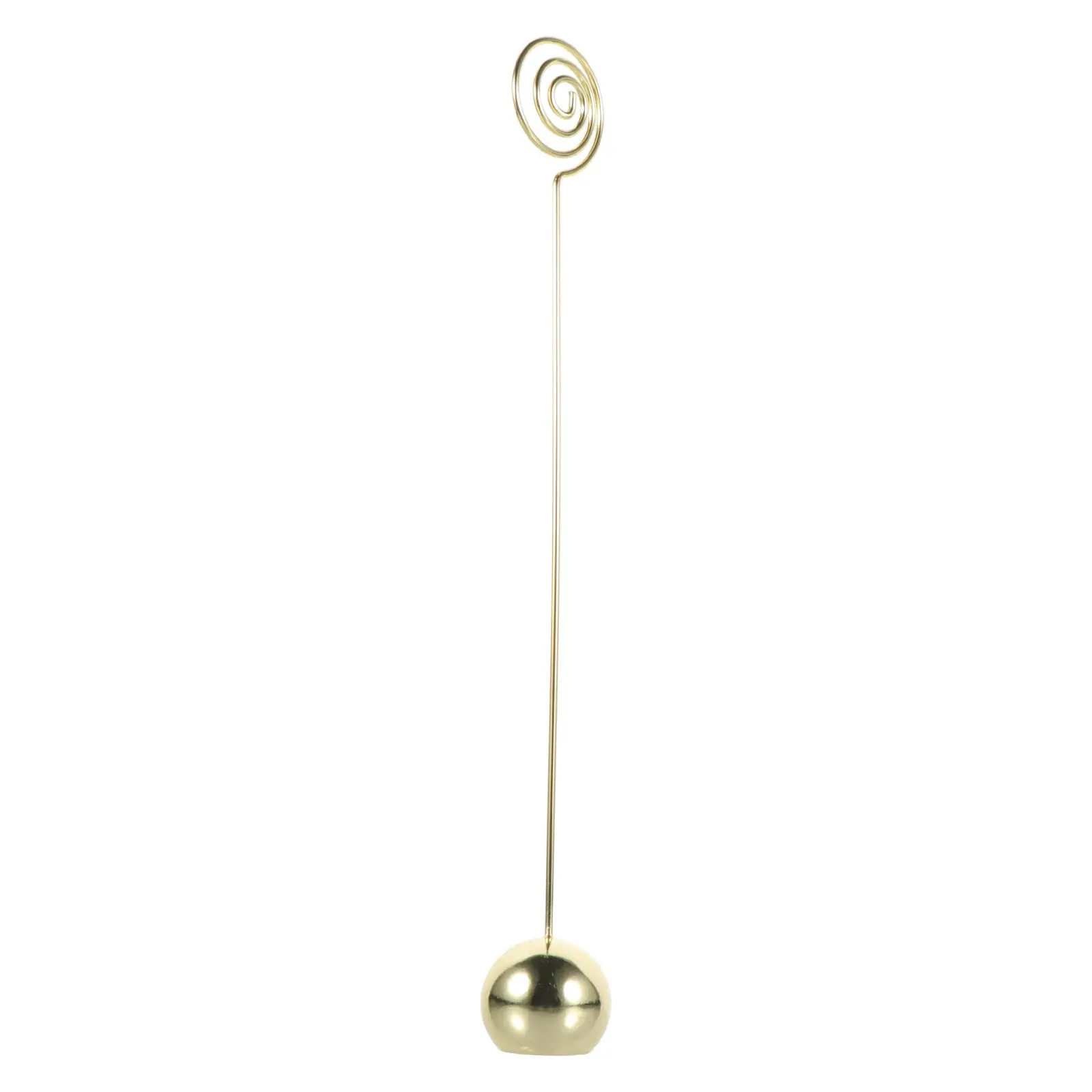 Metal Memo Clip Holder Table Number Stands Stainless Steel Note Holder for Restaurant Wedding Desktop Photo Display