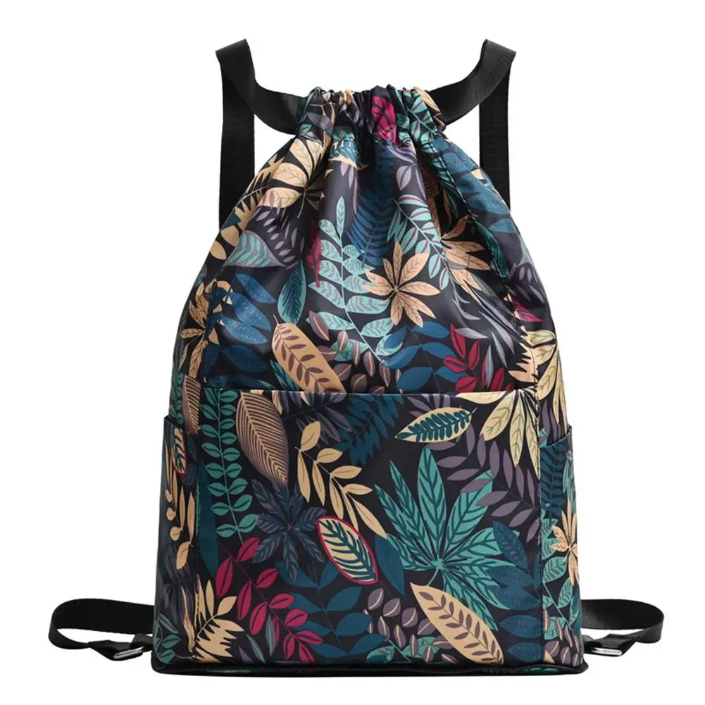 Single Shoulder Women\'s Cloth Bag New Printed European And American High Fashion Versatile Capacity Casual Travel I0K2