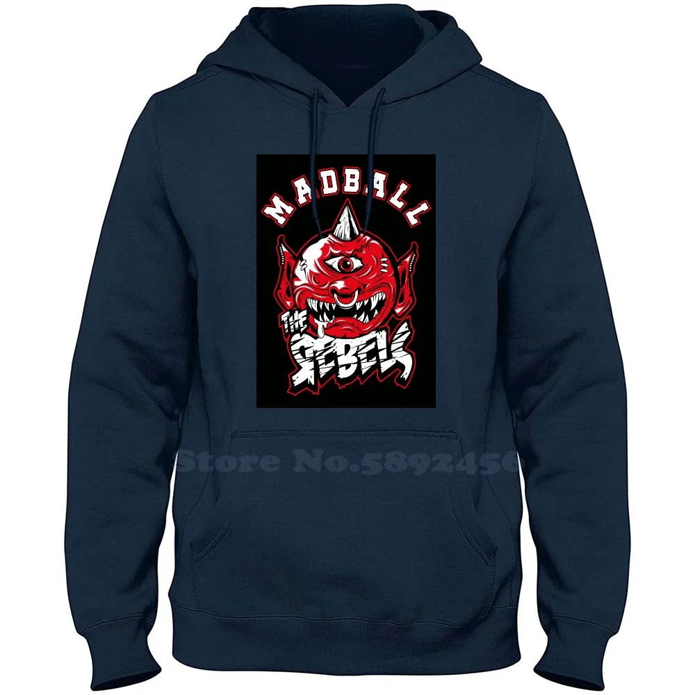 Madball Casual Clothing Sweatshirt 100% Cotton Graphic Hoodie