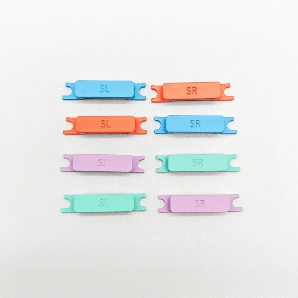 4pcs/Set Metal SL SR Buttons Replacement Left Right Set Controller Shoulder Buttons Raised Button for Nintendo Switch 2 Joy-Con