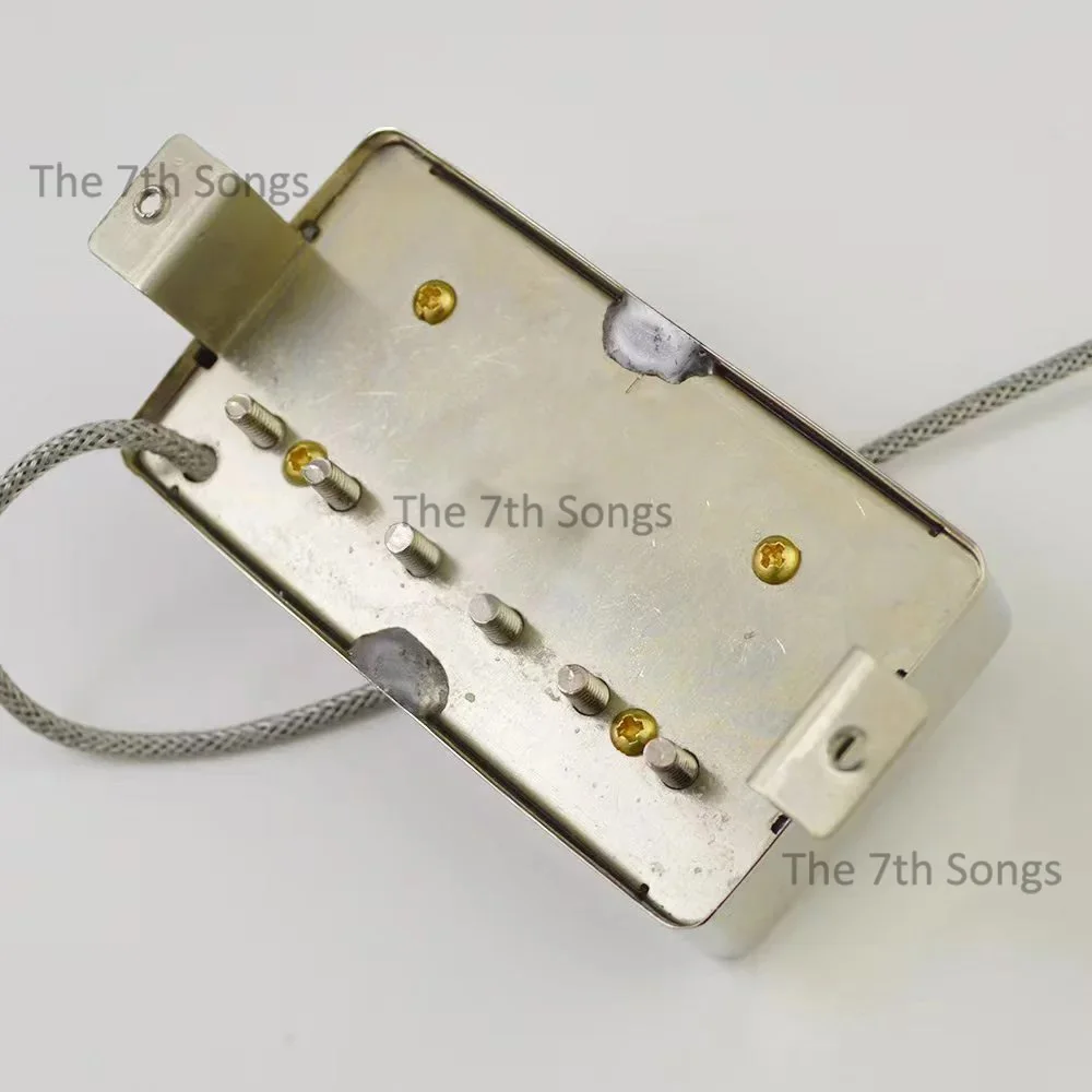 1959 Collector's Edition PAF IV G Style Alnico 4 Humbucker Pickup for LP Electric Guitar 49.2mm spacing 2 conductor wire Nickel view 5