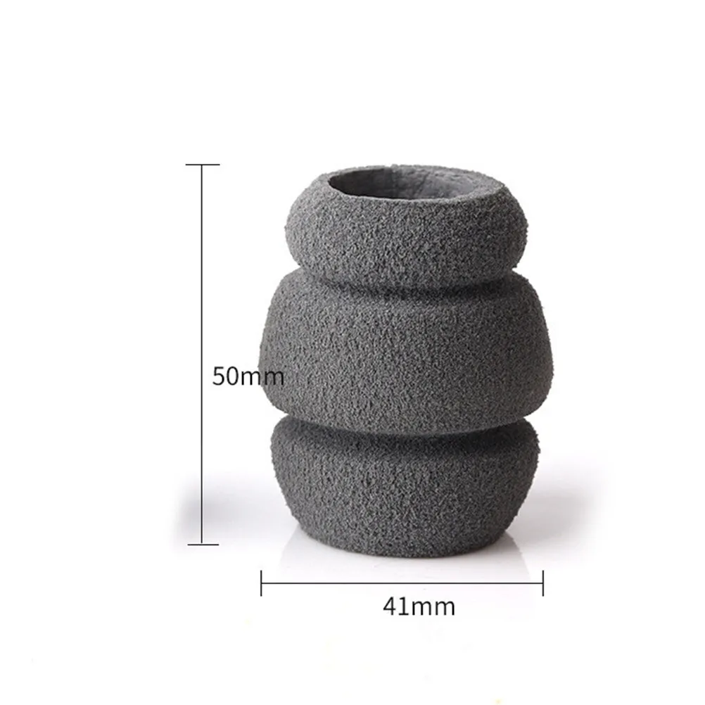 

10Pcs Machine Vibration Dampening Handle Cover Flexible Comfortable Grip Sponge Handle Cover Lightweight Tattoo Accessory Grey