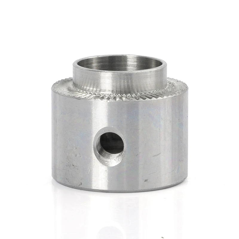 500 pieces CNC Precision Carbon Steel Weld-On Threaded Port Sleeve Heavy Duty Connection Bushing Turbo Core Zinc Plated Tapered