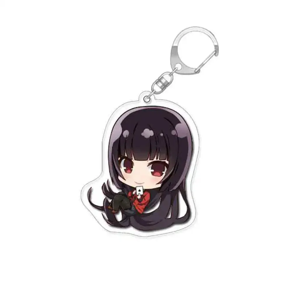 6CM Charm Anime Cheating Allowed Acrylic keychain Model Cosplay Characters Ornament Accesorios Goods Collection Gifts