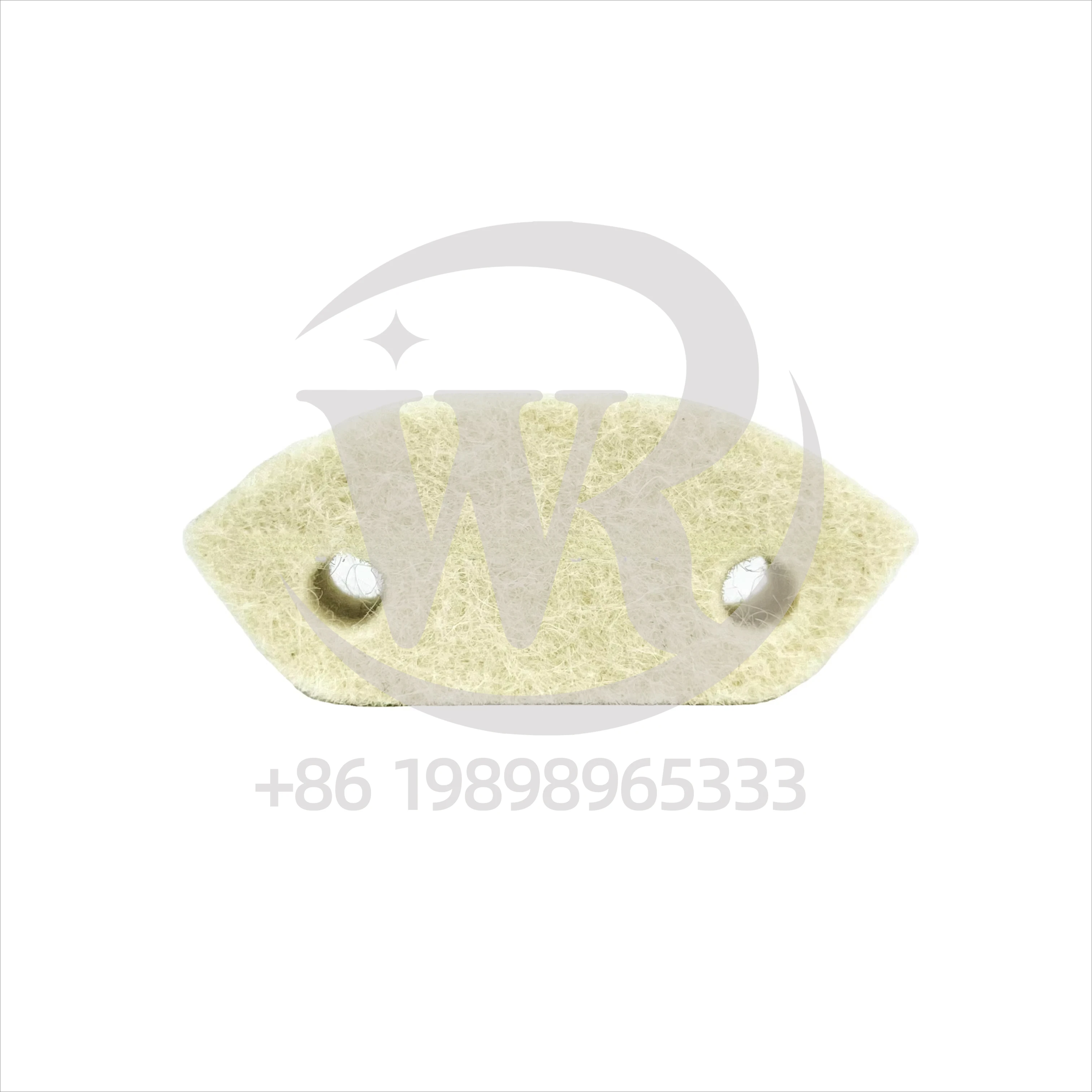 

Войлочная маслозащитная заглушка KBA, размеры 53x23 мм, KBA145, запчасти для печатных машин