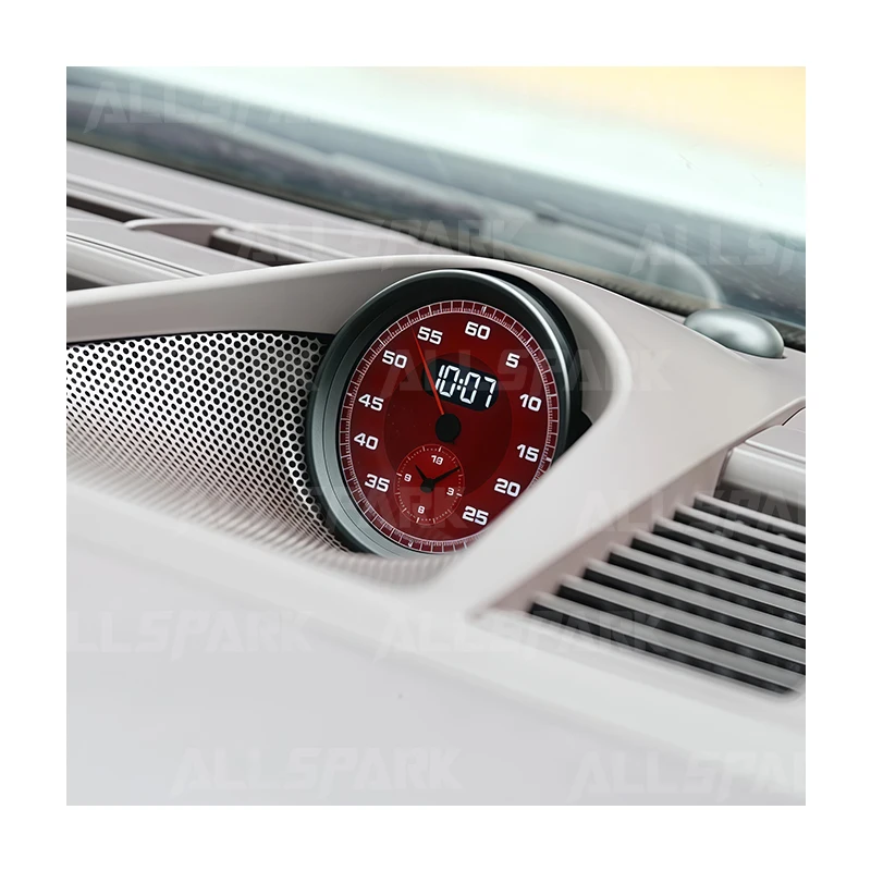 

Factory Price for Porsche Cayenne Interior Upgrade 4-color Simulated Sports Chrome Stopwatch 911 992 With Dashboard Cover