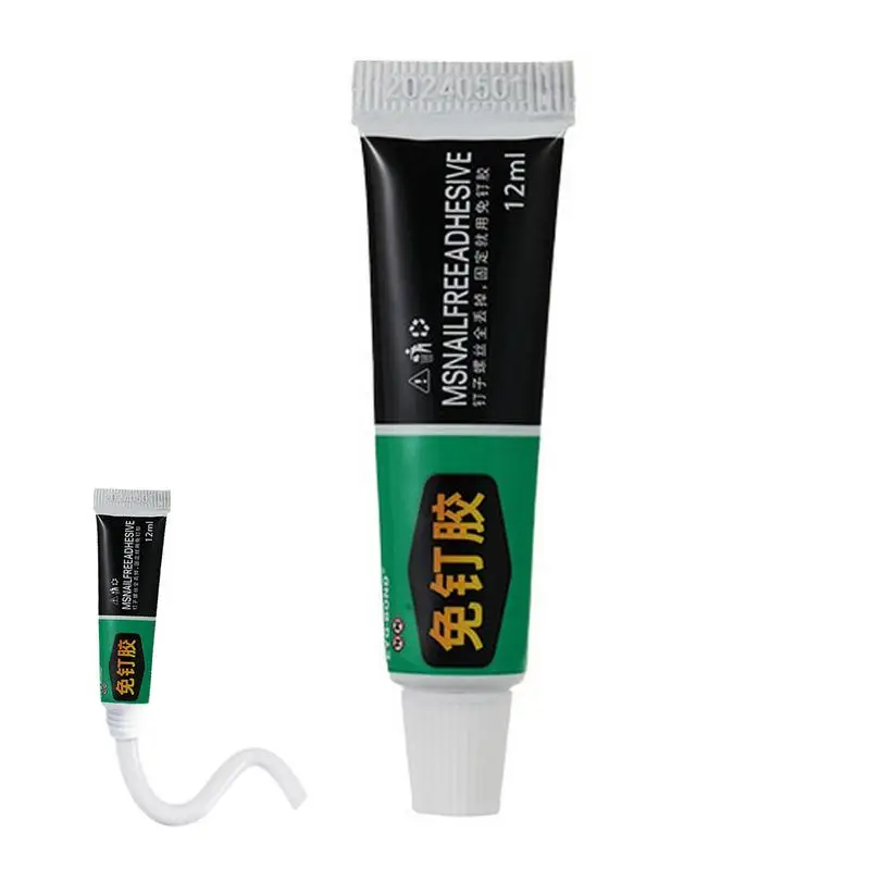 

Strong Glue For Metal 12g Strong Sticky No Punch Adhesive Glue Clear Multifunctional Adhesive Supplies For Diverse Materials