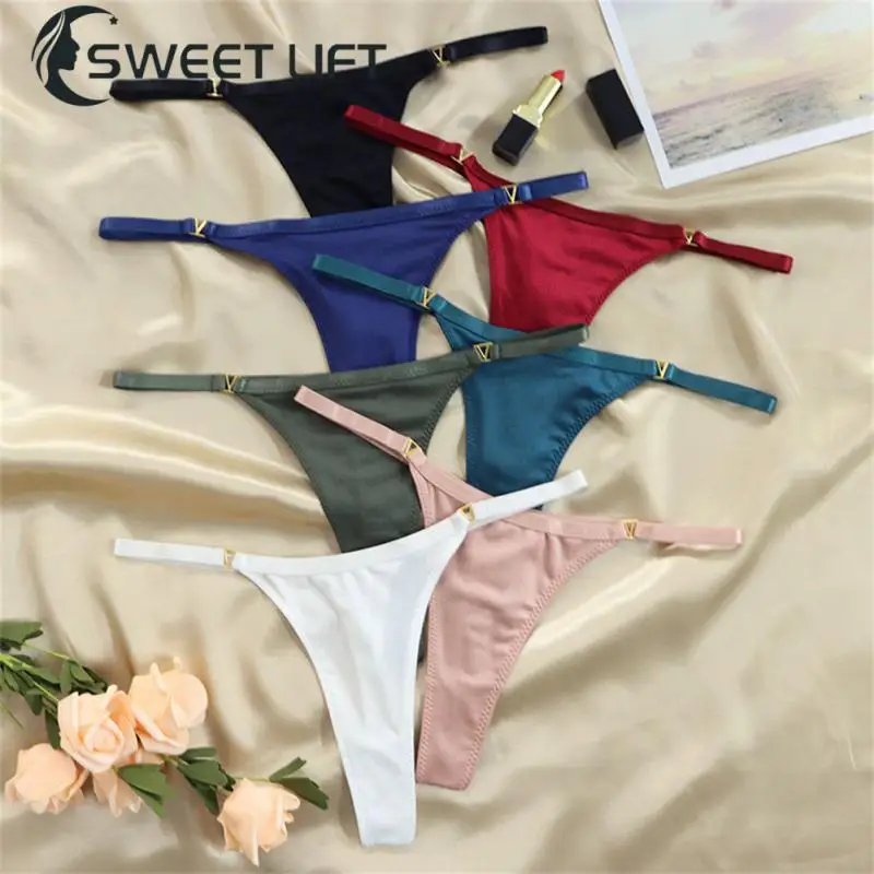 Low Thong Super Elastic Thong Universal For All Seasons Womens Intimate Underwear New European And American Thin Pants