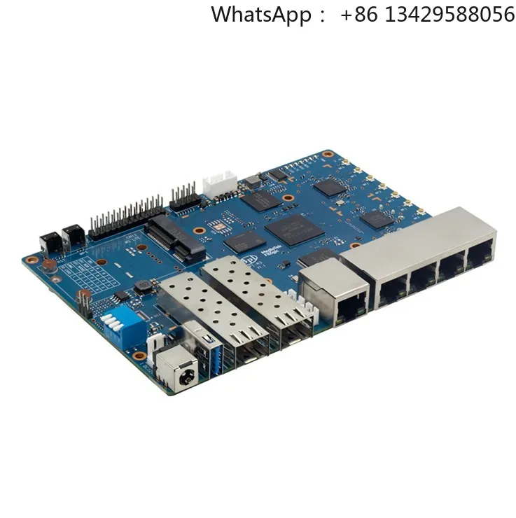 Banana Pi Bpi R3 Board With Mediatek Mt7986 ,support Wi-fi 6/6e,2.5gbe Sfp Openwrt Open Source Smart Router Motherboard Wi-Fi 6