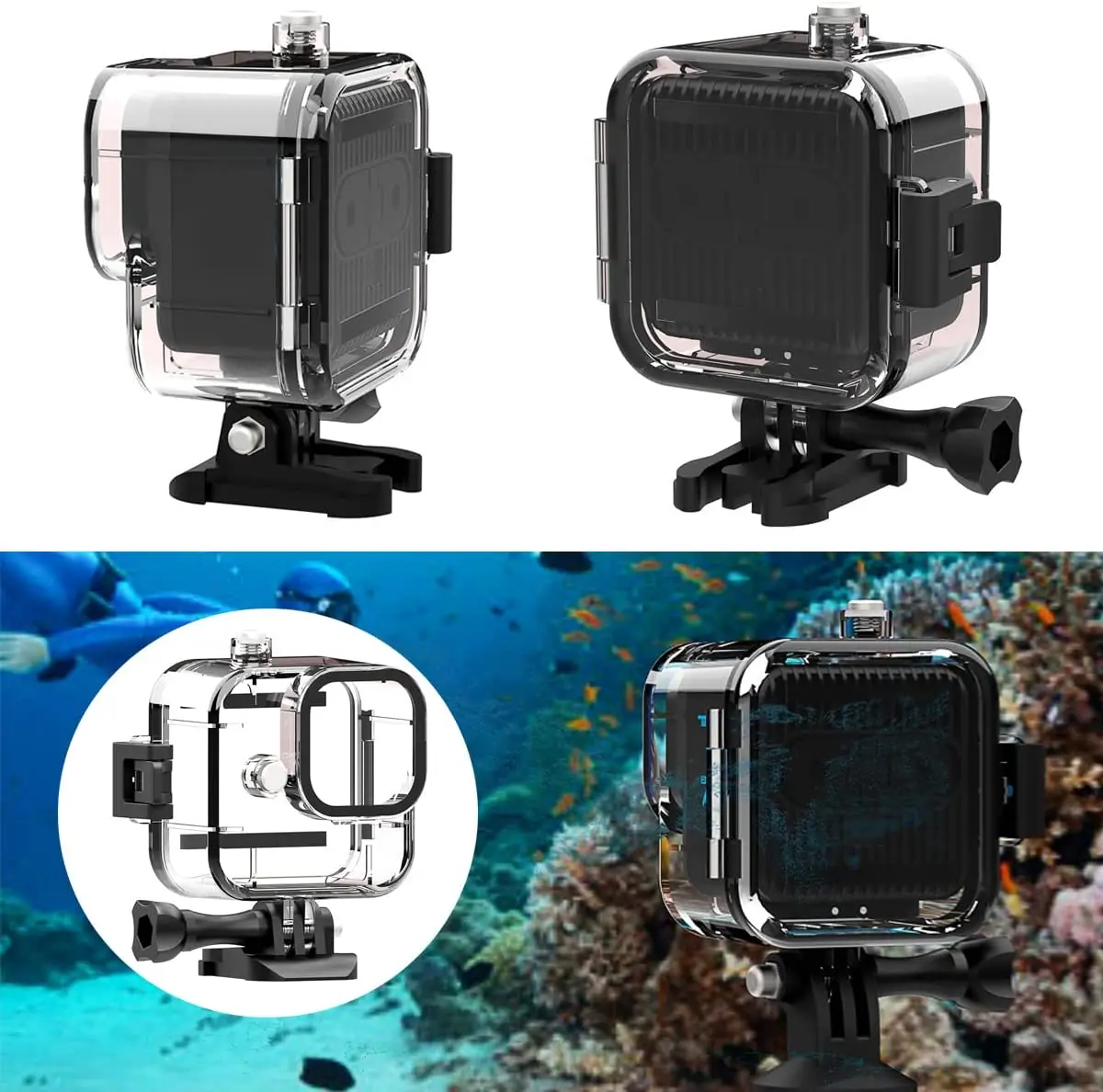 Boîtier étanche pour GoPro Hero11 Black Mini131ft/45M, coque de protection de plongée