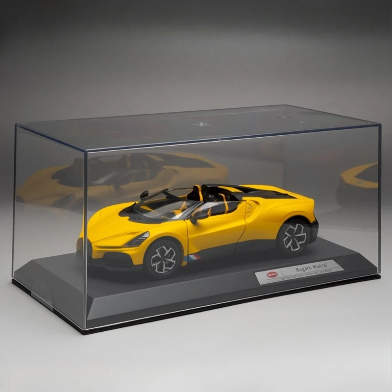 

Simulation 1:32 Scale Bugatti Mistral convertible alloy sports car model with display box collection ornament toy boyfriend Gift