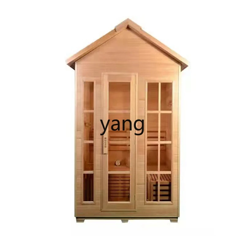 L'm'm Waterproof Sauna Room Sauna Stove Wet Steam Room Outdoor Single Double Home Far Infrared Sweat Steaming Room