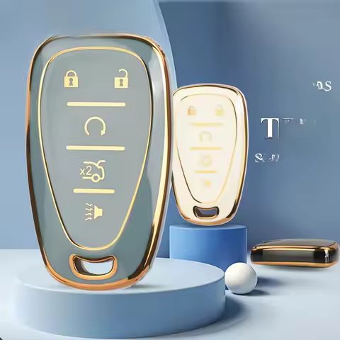 Car Key Case Cover For Chevrolet Chevy Malibu Camaro Cruze Traverse Spark Equinox Sonic Volt Protect Shell