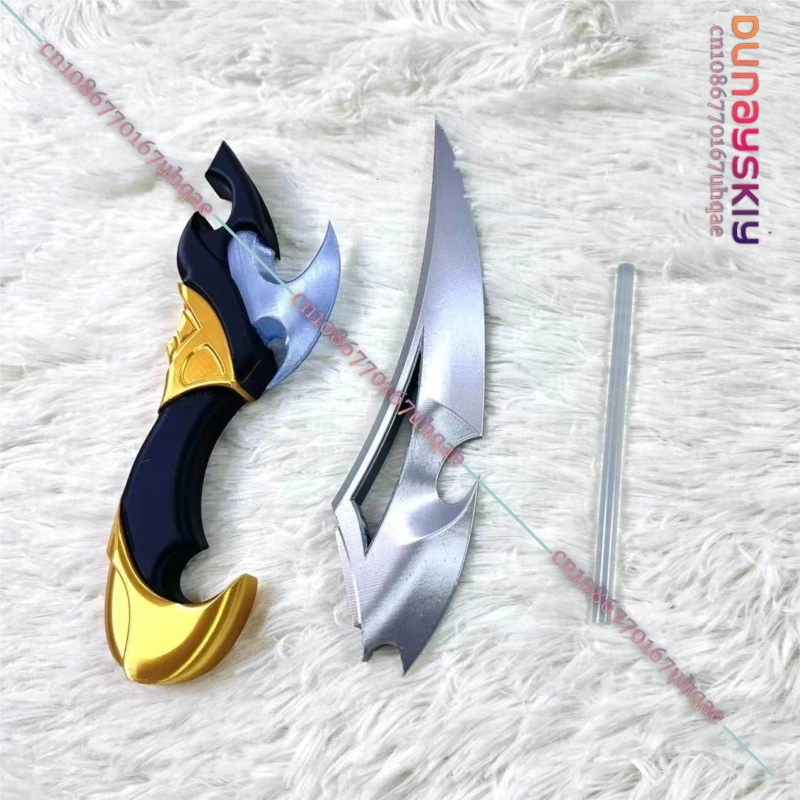 SAIKOU%Genshin Impact Lohen Cosplay Prop 3D Printed Da*gger Anime Game Character Replica Wea*pon Prop Cosplay Events Halloween - view 2
