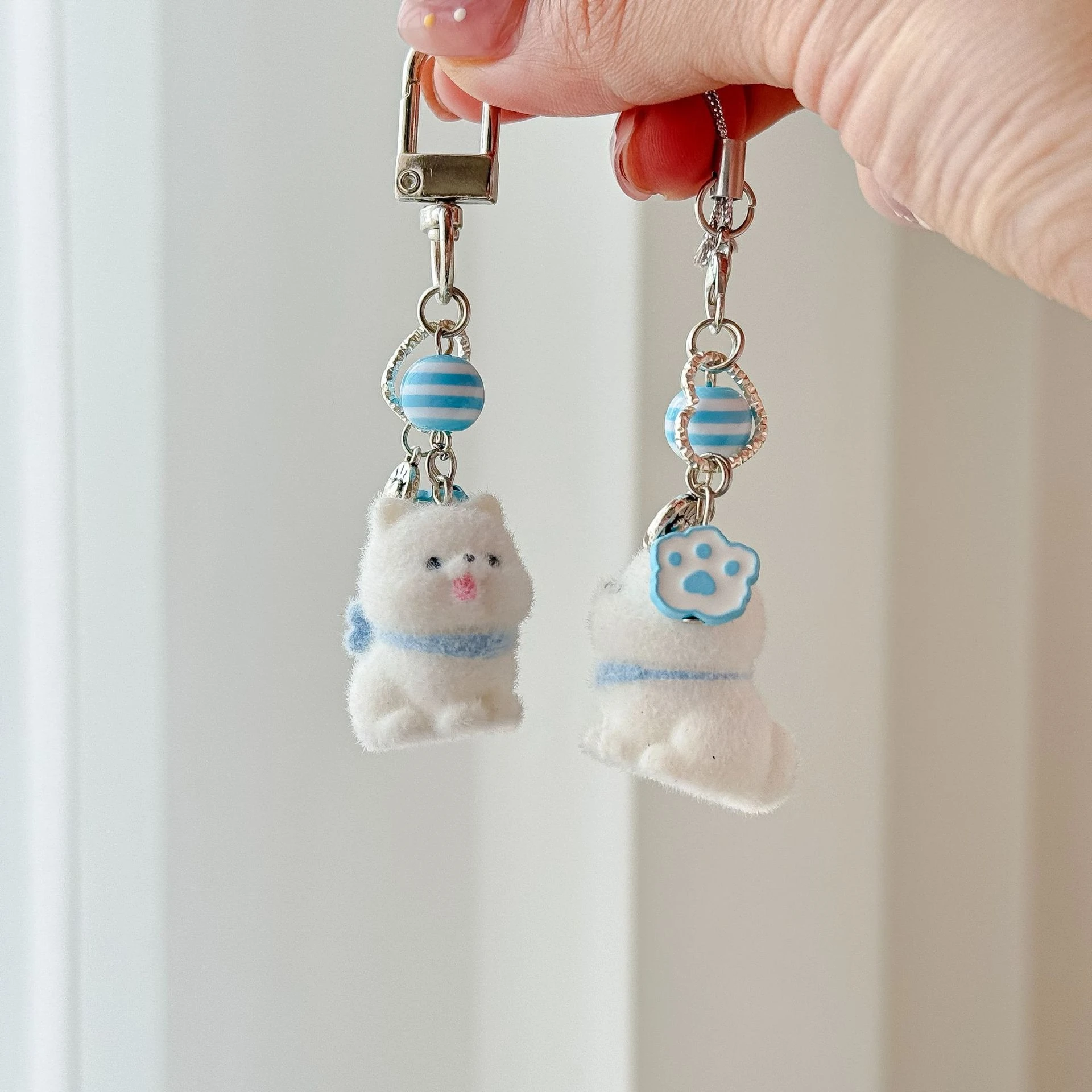 لطيف ساموا حزام الهاتف قلادة آيفون حالة Kawaii المفاتيح الحبل شنقا حبل فتاة هدية ملحقات الهاتف