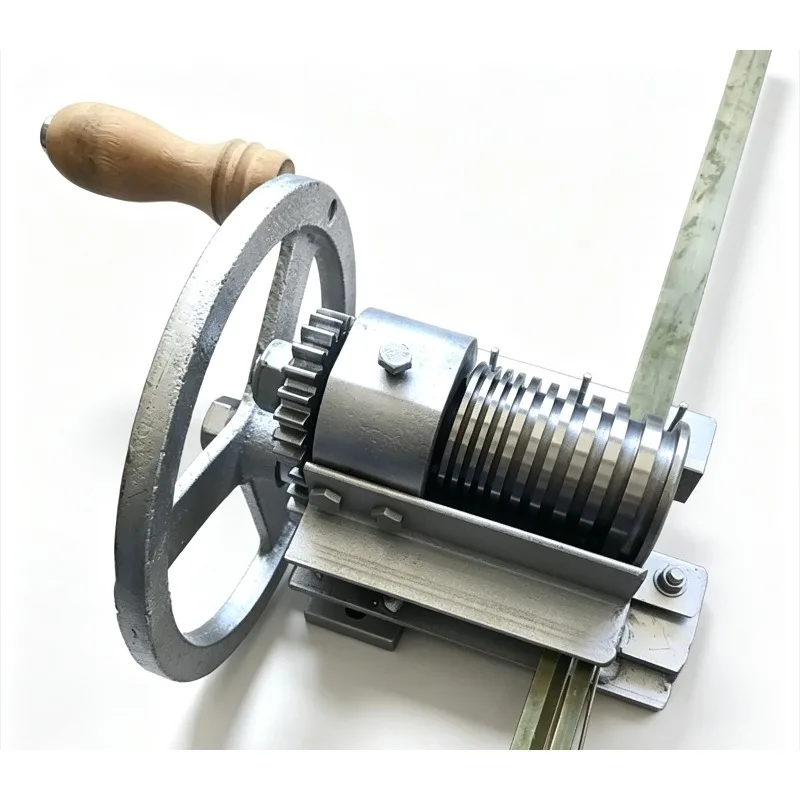 Manual Bamboo Strip Drawing Machine Thin Bamboo Strip Open Cutting Machine Drawing Machine