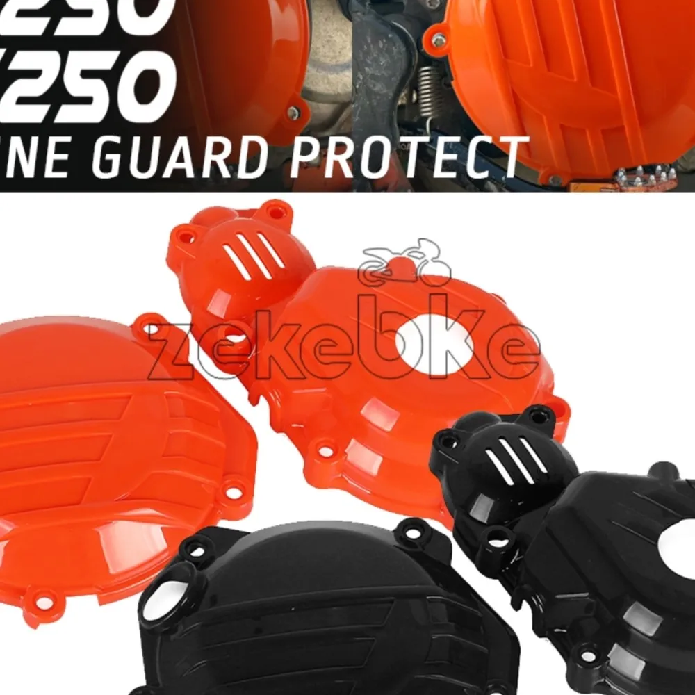 For Husqvarna FC 250 350 2006-2020 2019 Engine Clutch Guard For SXF350 SX-F250 XC-F 250 350 Water Pump Cover Ignition Protector