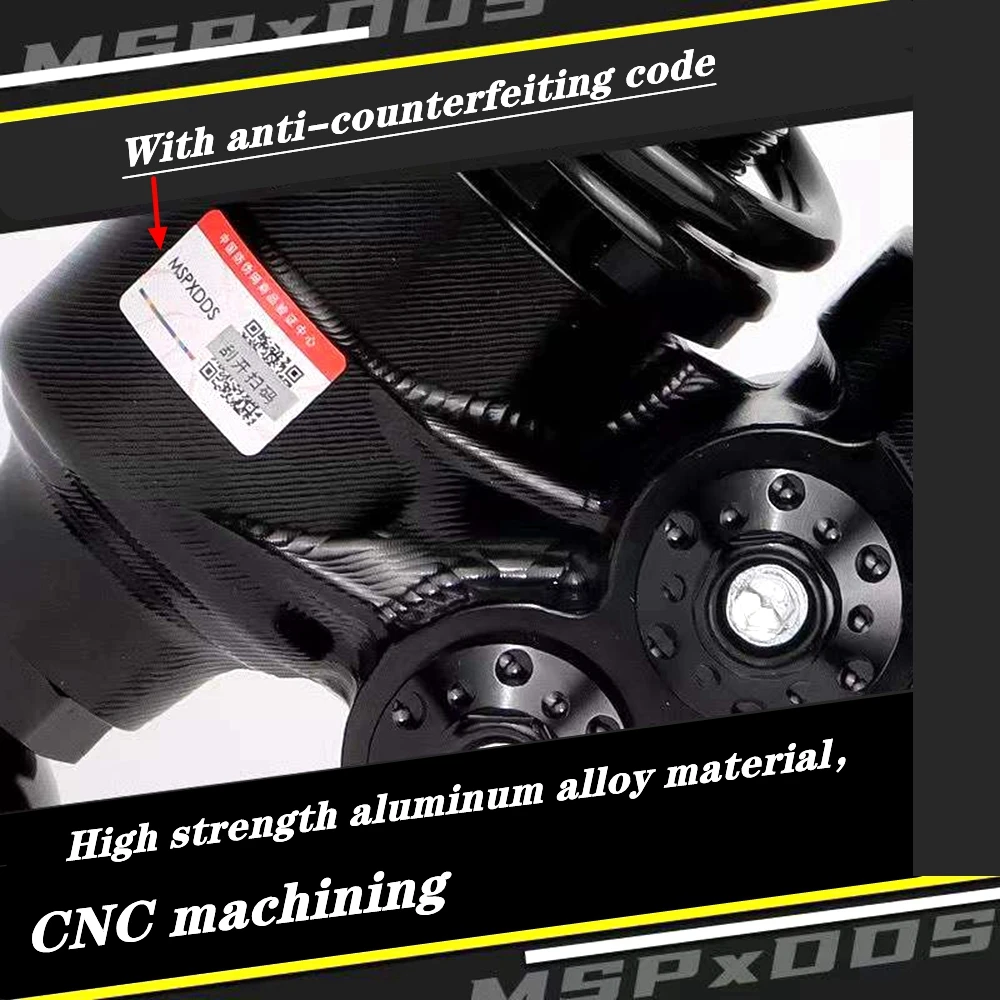 290/320 مللي متر دراجة نارية مقلوب مانع الصدمات الخلفي للسكوتر Pcx 125150   Nmax Nvx Aerox155 Xmax300 Niu Ninebot Universal Modify