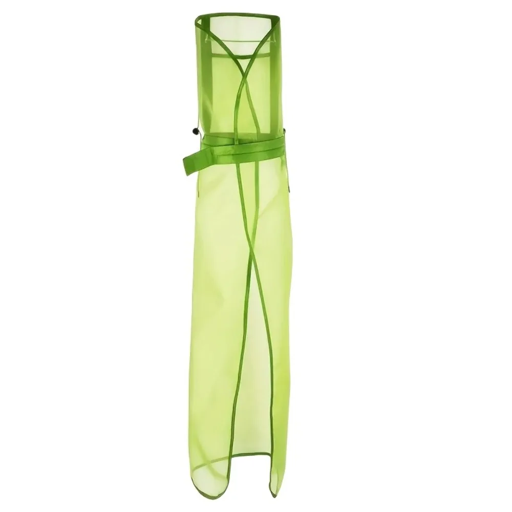 

With Pockets Mesh Lawn Mower Apron Full Coverage Safety Gardening Apron Breathable Lightweight Garden Work Suit