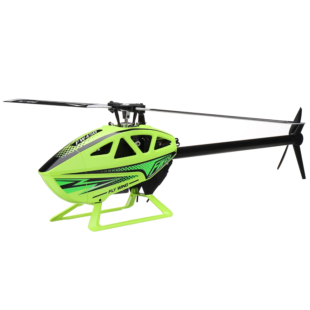 FLY WING FW450L-V3 6CH 3D Auto Acrobatics GPS Altitude Hold RC Helicopter RTF/PNP With H1 Flight Control System Model for Adults