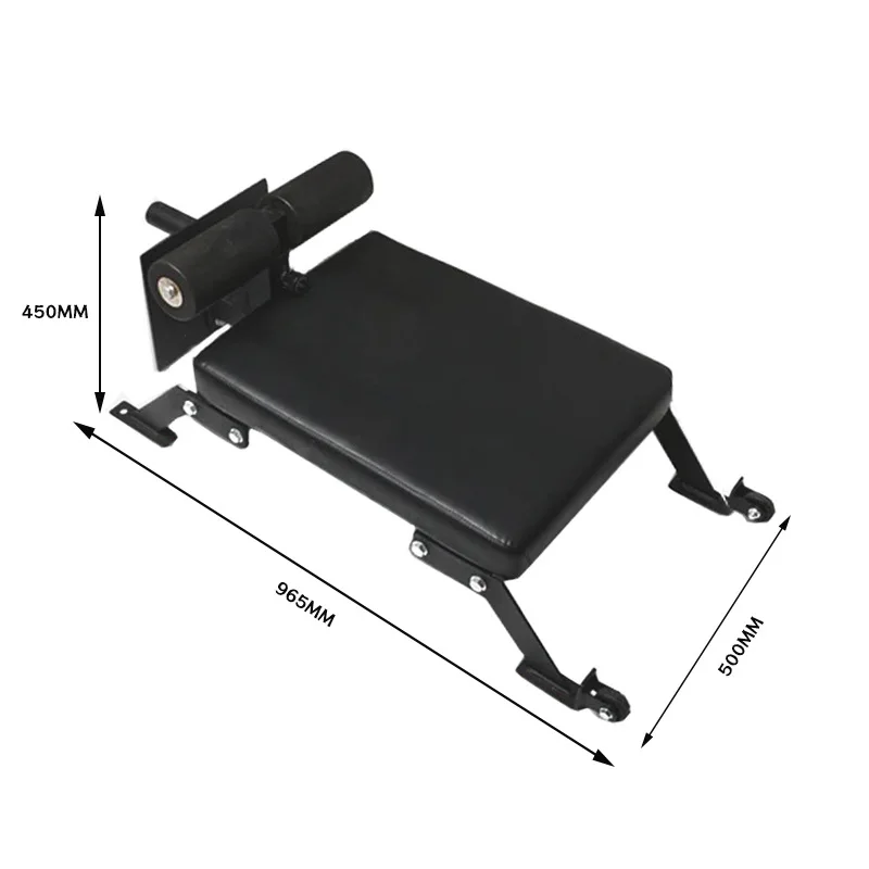 Nordic Mini GHD Curl bench for strong hamstrings Roman Chair, Multi-functional Waist Back, Abdominal Muscle Training Equipment