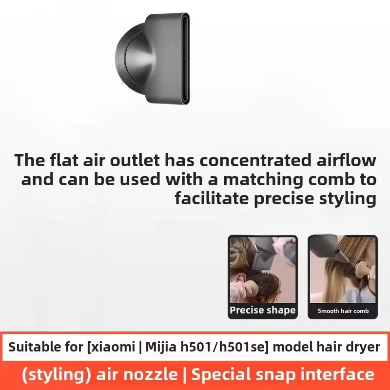 For Xiaomi Mijia Hair Dryer H501/H501SE Drying Modeling Hair Dryer Mouthpiece Accessories image 3