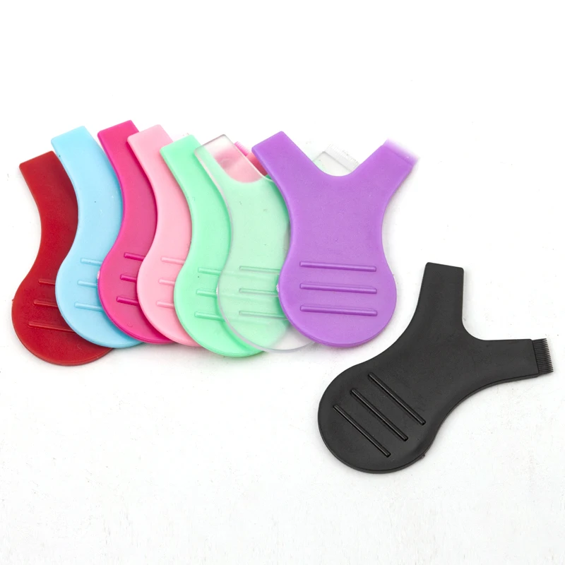 แปรงดัดขนตาซิลิโคนรูปตัว Y 2/5/10/30 ชิ้น สำหรับยกขนตา ต่อขนตา แปรงแต่งหน้า ที่ดัดขนตา แผ่นดัดขนตา