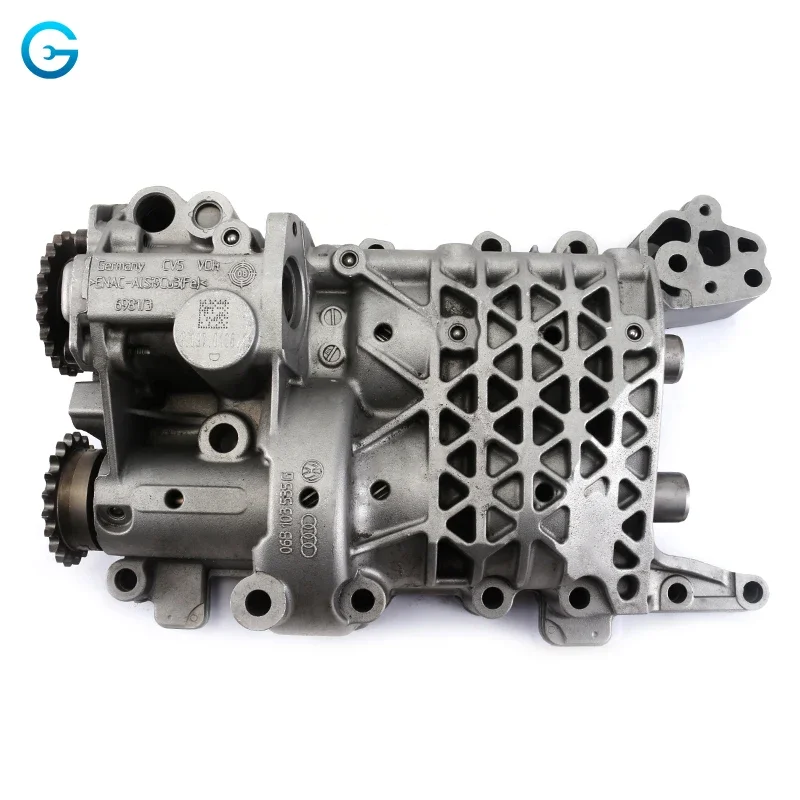مضخة زيت المحرك مع مجموعة عمود التوازن لأودي A3 A4 A6 TT لشركة فولكس فاجن E-os Golf Passat2.0TSI 06D103295K 06B103535G 06B103535F #2