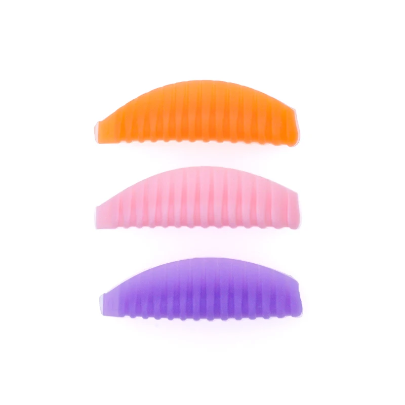 4Pairs Wiederverwendbare Wimpern Heben Silikon Laminierung Pad Vertikale Streifen Dauerwelle Stangen 3D Wimpern Verlängerung Curler Make-Up-Tool
