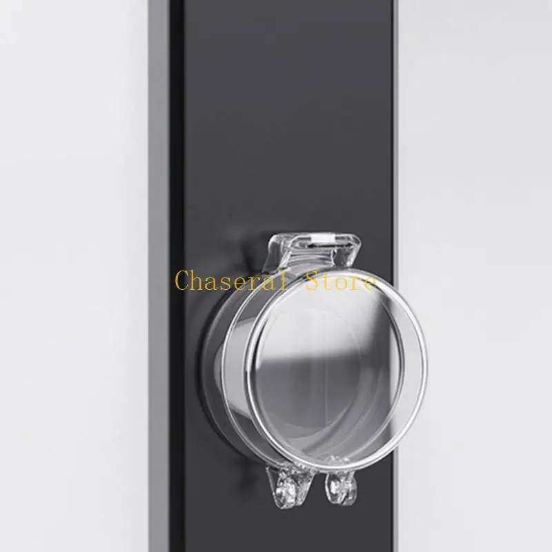 E7CE واقي قفل باب أمان الطفل 5pcs/غطاء Deadbolts يمنع القفل العرضي لون الصلب التوافق الواسع