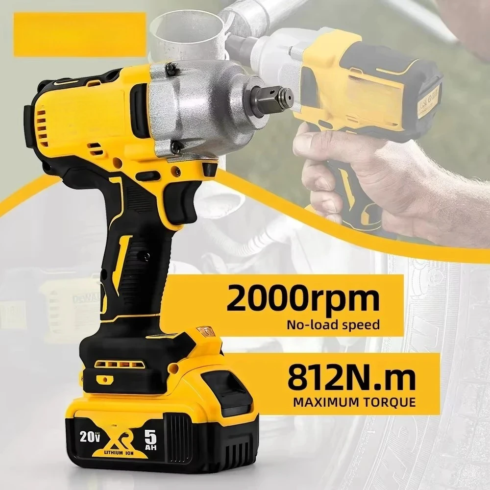 llave-electrica-sin-escobillas-dcf892-de-1-2-pulgadas-controlador-de-impacto-de-812nm-herramienta-electrica-de-reparacion-de-automoviles-de-tres-velocidades-de-alto-par-para-bateria-dewalt