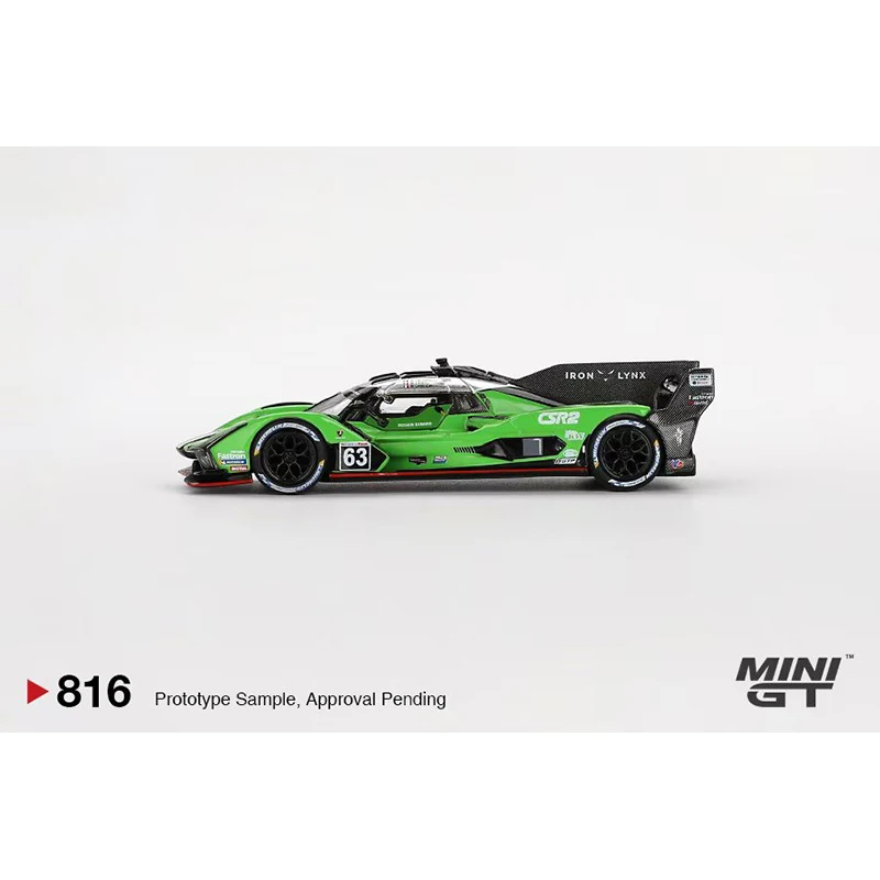 Voorverkoop Minigt 816 1:64 Sc63 2024 Imsa Diecast Auto Model Collectie Speelgoed